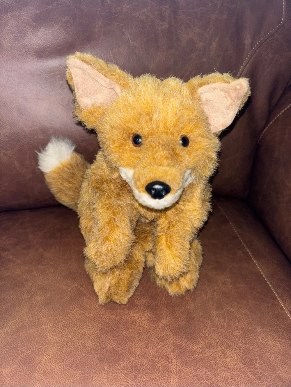 Fox 13” Puppet Plush Vintage Full Body Realistic